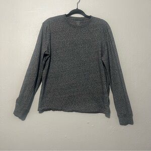 J.Crew Broken-in Long Sleeve‎ Gray Shirt Size M